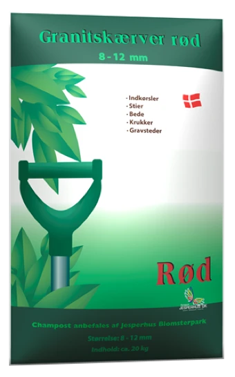 GRANITSKÆRVER RØD 20KG CHAMPOST 1 GRANITSKÆRVER RØD 20KG CHAMPOST